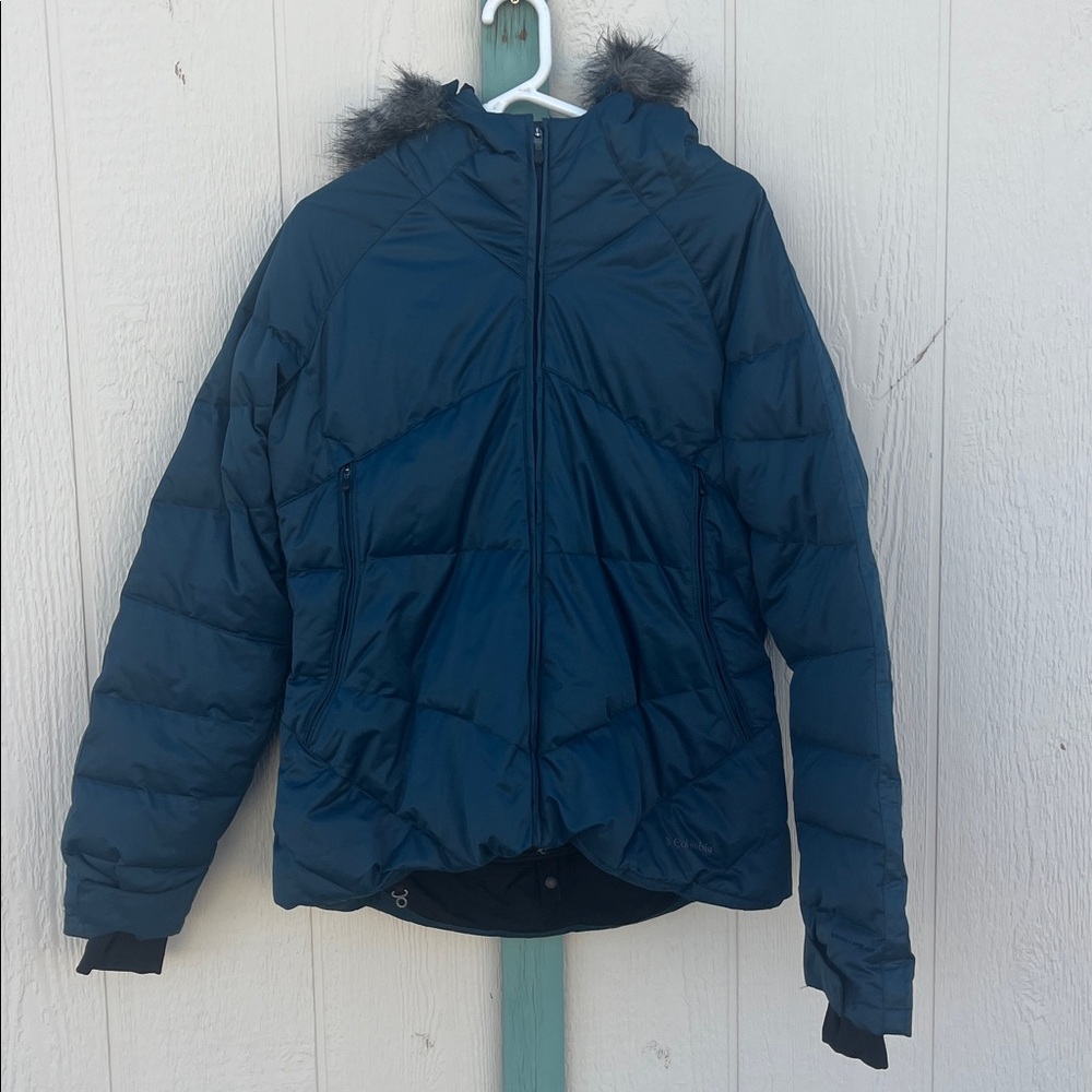 Columbia Sportswear Womens Omni-Heat Faux Fur Alpine Attitude Down Jacket XL